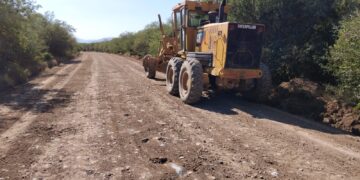 Mejora Municipio movilidad en calles de colonias y caminos ejidales.