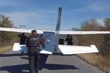 Aterrizaje de emergencia en Villagrán: avioneta Cessna presenta falla mecánica
