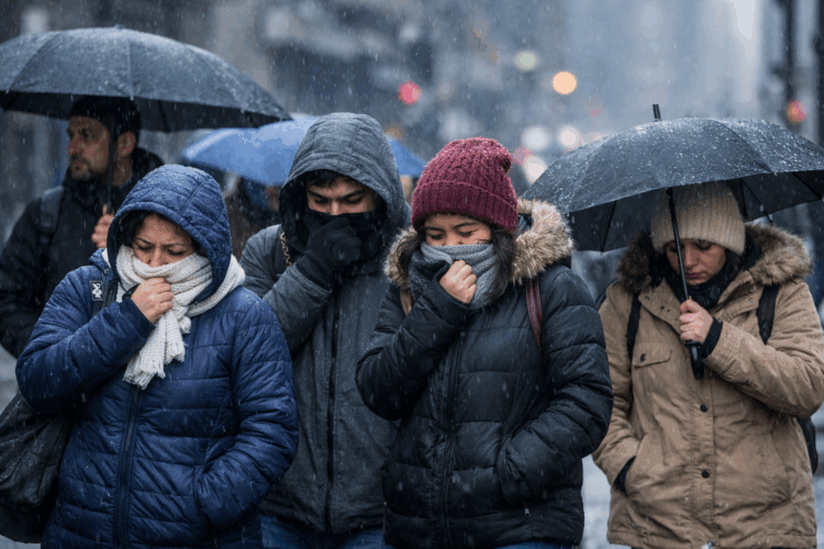 Alerta por frío y lluvias intensas en México