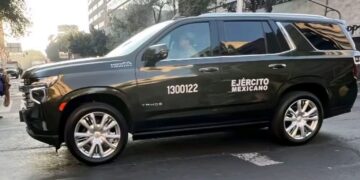 Las nuevas camionetas del Ejército Mexicano