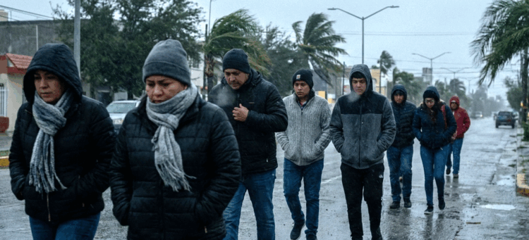 ❄️ Tamaulipas bajo alerta: frente frío 27 y tormenta invernal se estacionan hasta el martes