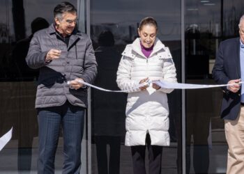 Inaugura presidenta la Agencia Nacional de Aduanas de México en Nuevo Laredo