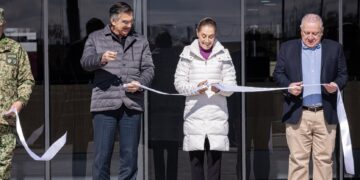 Inaugura presidenta la Agencia Nacional de Aduanas de México en Nuevo Laredo