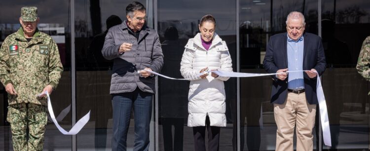 Inaugura presidenta la Agencia Nacional de Aduanas de México en Nuevo Laredo