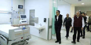 Supervisa Américo Villarreal avance y equipamiento del nuevo Hospital General de Ciudad Madero