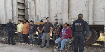 Operativo en Matamoros deja siete detenidos y vehículos asegurados