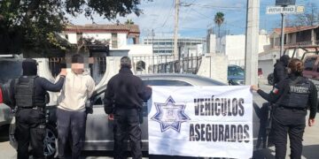 Persecución termina en choque y detención en Reynosa: aseguran narcóticos y vehículo