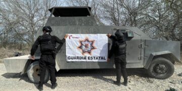 Enfrentamiento en la Frontera Grande: Guardia Estatal asegura dos “monstruos” en Camargo