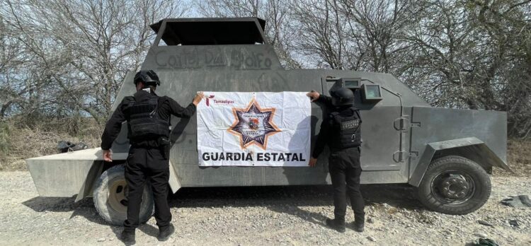 Enfrentamiento en la Frontera Grande: Guardia Estatal asegura dos “monstruos” en Camargo