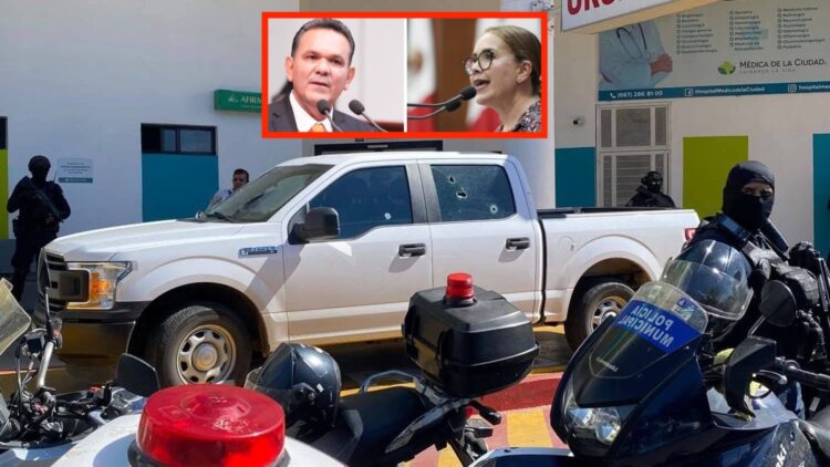 Ataque armado en Sinaloa deja a diputado de MC grave y a otra legisladora lesionada