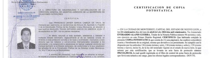 EXCLUSIVA BOMBA: Cabeza de Vaca se “desnuda” ante la ley… y renuncia hasta a Estados Unidos 🔥🧨