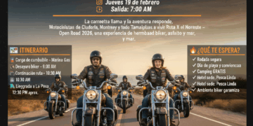 Rugen los motores! invitan a la gran ruta Biker “x el noreste” rumbo a La Pesca
