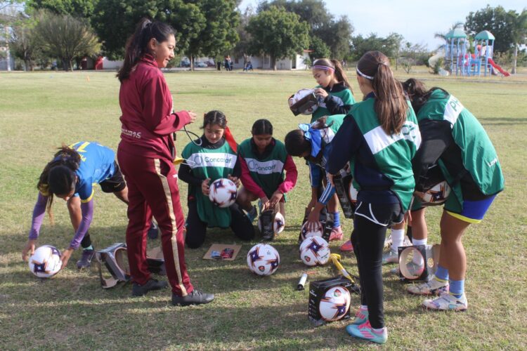 Avanza proceso de preparación de la Selección Tamaulipas Femenil Sub-14; reciben material deportivo por parte del INDE