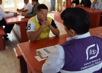 Reciben adolescentes en conflicto con la Ley Penal, visita del Instituto de Defensoría Pública