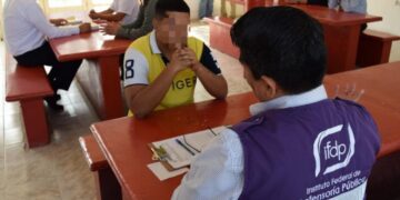 Reciben adolescentes en conflicto con la Ley Penal, visita del Instituto de Defensoría Pública