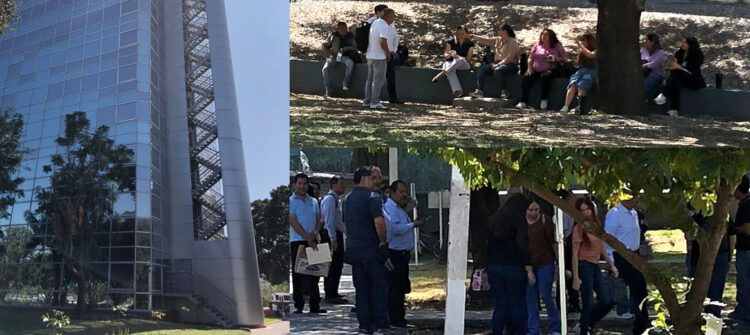 🚨🔥 ¡Alerta en la torre de cristal! fuerte olor provoca evacuación en pleno bulevar Práxedis Balboa 🔥🚨