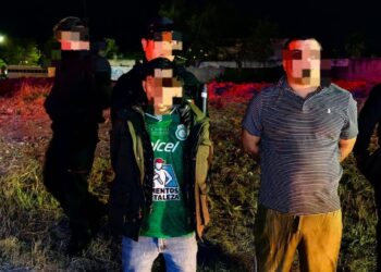 Denuncia ciudadana permite a la Guardia Estatal capturar a presuntos asaltantes en Reynosa