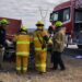 Aparatoso accidente en la carretera Victoria–Zaragoza deja una mujer lesionada