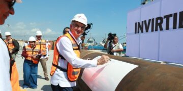 El futuro de Pemex está en Tamaulipas: arranca Campo Trión en Altamira