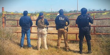 Cateo en Soto La Marina: aseguran objetos ligados a grupo criminal en ejido Verde Grande