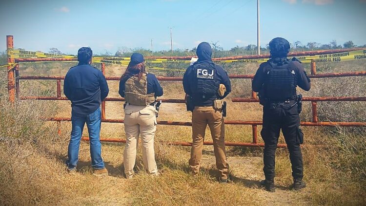 Cateo en Soto La Marina: aseguran objetos ligados a grupo criminal en ejido Verde Grande