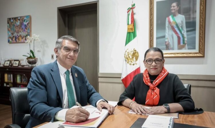 📌 Américo Villarreal se reúne con la secretaria de Gobernación, Rosa Icela Rodríguez