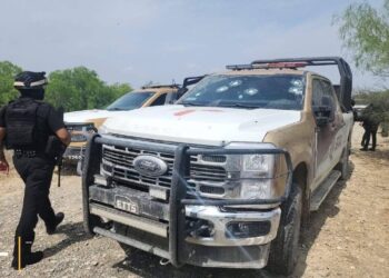 ¡Sangriento enfrentamiento en Tamaulipas! cae policía estatal en balacera en Miguel Alemán
