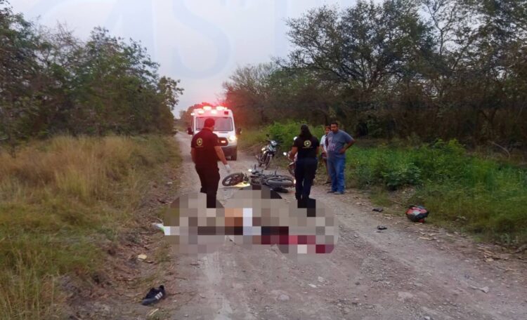 Muere estudiante del Conalep tras accidente en motocicleta en camino ejidal de El Mante