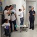 Iker toca la “Campana de la Victoria” y celebra estar libre de cáncer en el Hospital Infantil de Tamaulipas