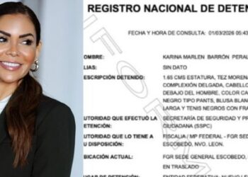 🚨 Detiene FGR a Karina Barrón, excandidata al Senado y funcionaria municipal de Monterrey