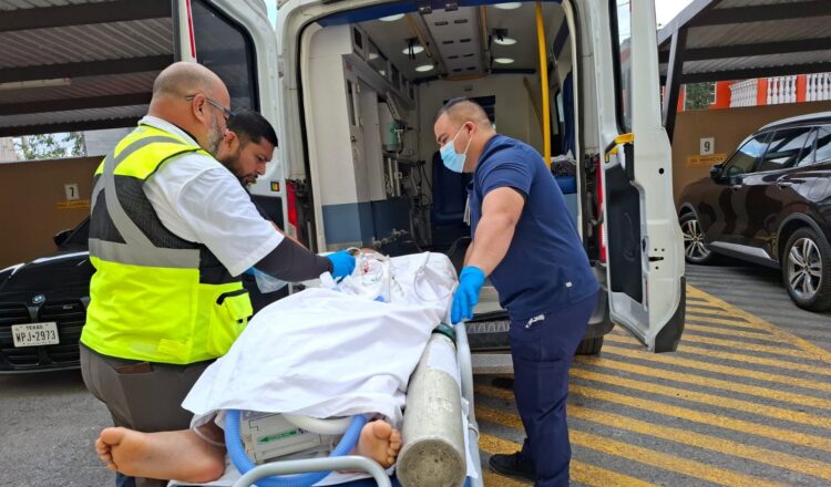 *Realiza Gobierno de Tamaulipas traslado exitoso de paciente pediátrico al Hospital Infantil*