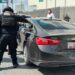 Minutos de angustia! Guardia Estatal rompe cristal y salva a bebé atrapado dentro de un auto en Reynosa
