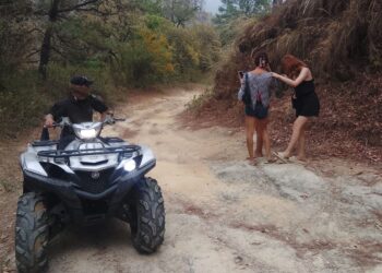 Rescate en Los Troncones: Guardia Estatal localiza a tres personas tras caminar horas en la sierra