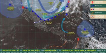 Entra frente frío 41 con Norte violento a Tamaulipas