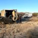 Tráiler vuelca y colapsa la Carretera 101 en Tamaulipas; circulación sigue afectada