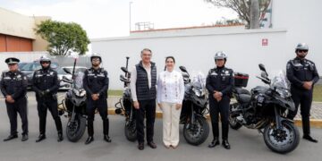 Mónica Villarreal fortalece la seguridad vial con nuevas motopatrullas en Tampico