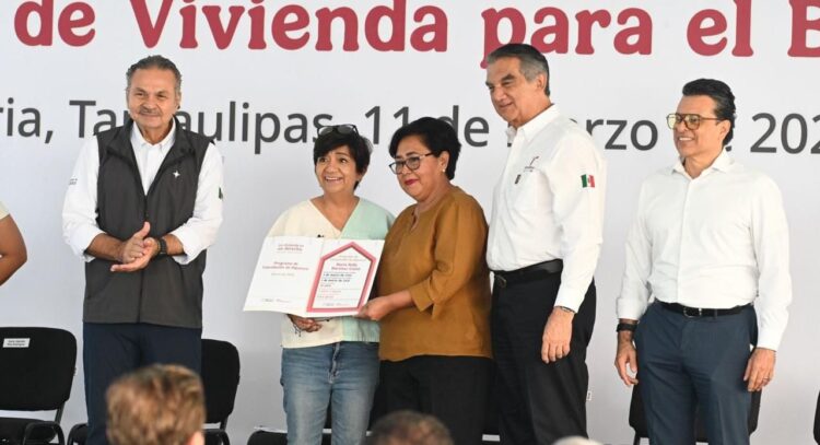 Agradece Lalo Gattás a presidenta Sheinbaum impulso a la vivienda en Victoria.