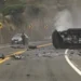 Tragedia en autopista: mueren 3 jóvenes; uno era hijo del director de BBVA México