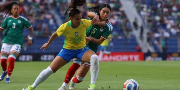 México sorprende y vence 1-0 a Brasil en amistoso del Día Internacional de la Mujer