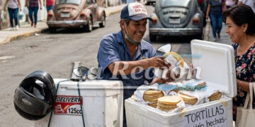 Prohíben vender tortillas en motocicletas en Tamaulipas; multas podrían llegar a 4 millones de pesos