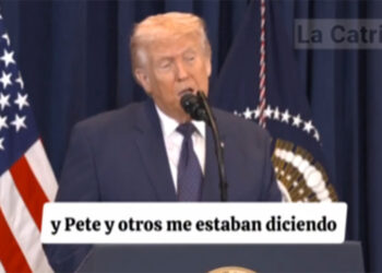 Trump culpa a sus asesores de haberlo convencido de ir a la guerra contra Irán