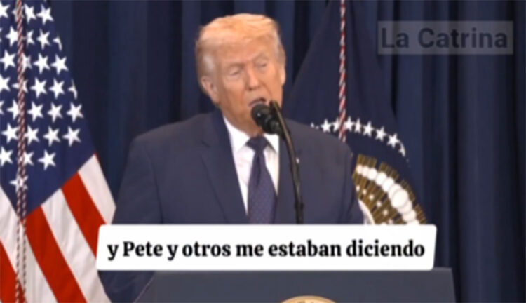 Trump culpa a sus asesores de haberlo convencido de ir a la guerra contra Irán