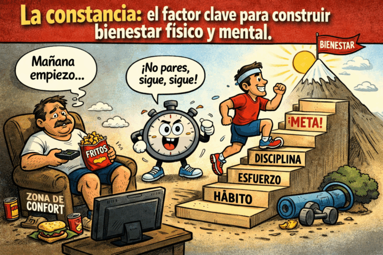 La constancia: el factor clave para construir bienestar físico y mental