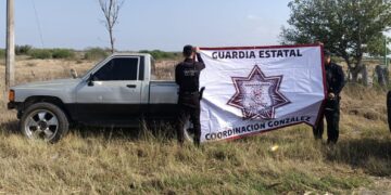 Guardia Estatal recupera camioneta con reporte de robo en carretera Tampico-Mante