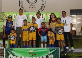 Con gran éxito inaugura Dámaso Anaya el estatal de la Copa Kama’s de fútbol