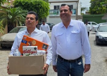 Gobierno de Victoria lleva apoyo directo a familias; destacan labor de Lalo Gattás y Hugo Reséndez