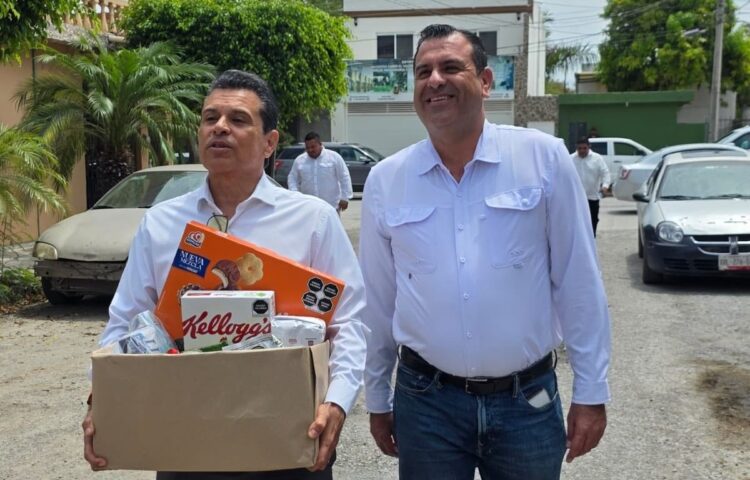 Gobierno de Victoria lleva apoyo directo a familias; destacan labor de Lalo Gattás y Hugo Reséndez