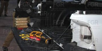 Asegura FGR 117 kilos de presunta cocaína en Tamaulipas; hay dos detenidos