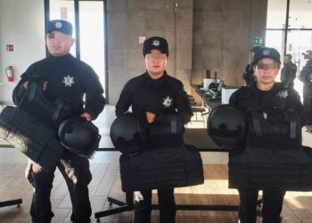 Entrega SSPT equipo táctico a la Guardia Estatal en Nuevo Laredo*