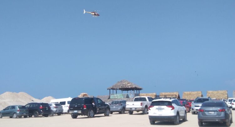 Vigila Agrupamiento Aéreo de la Guardia Estatal Playa Miramar
